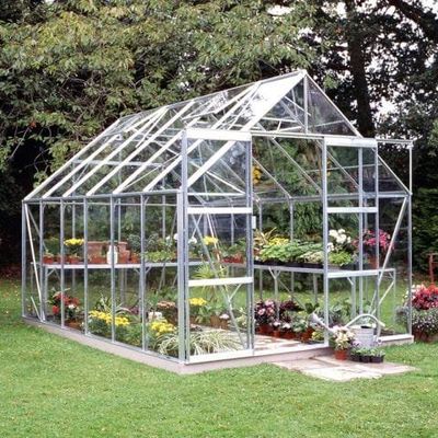 8'6 x 128 Halls Magnum 812 Greenhouse (2.57 x 3.84m)