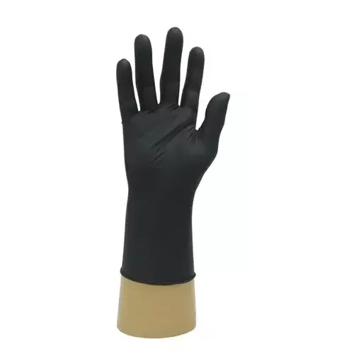 ValueX Black Nitrile Powder Free Examination Glove Small (Pack 100) - - Image 1
