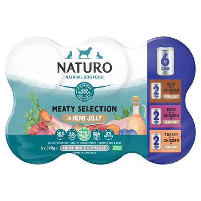 Naturo Grain Free Meaty Selection in Herb Gravy - Thumbnail 2