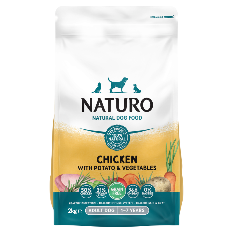 Naturo Grain Free Dry Dog Food - Chicken and Potato - Image 1