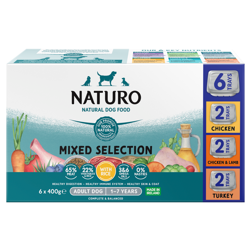 Naturo Mixed Selection Trays with Rice - Image 1