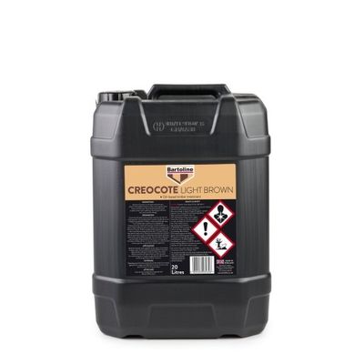Bartoline Light Brown Creosoak 20L