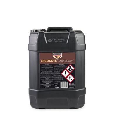Bartoline Dark Brown Creosoak 20L