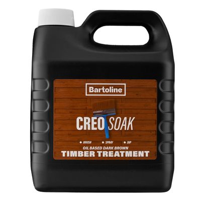 Bartoline Dark Brown Creosoak 4L - Thumbnail 2