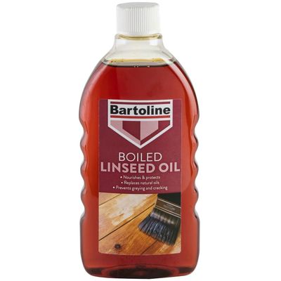 Bartoline Boiled Linseed Oil 500ml - Brown