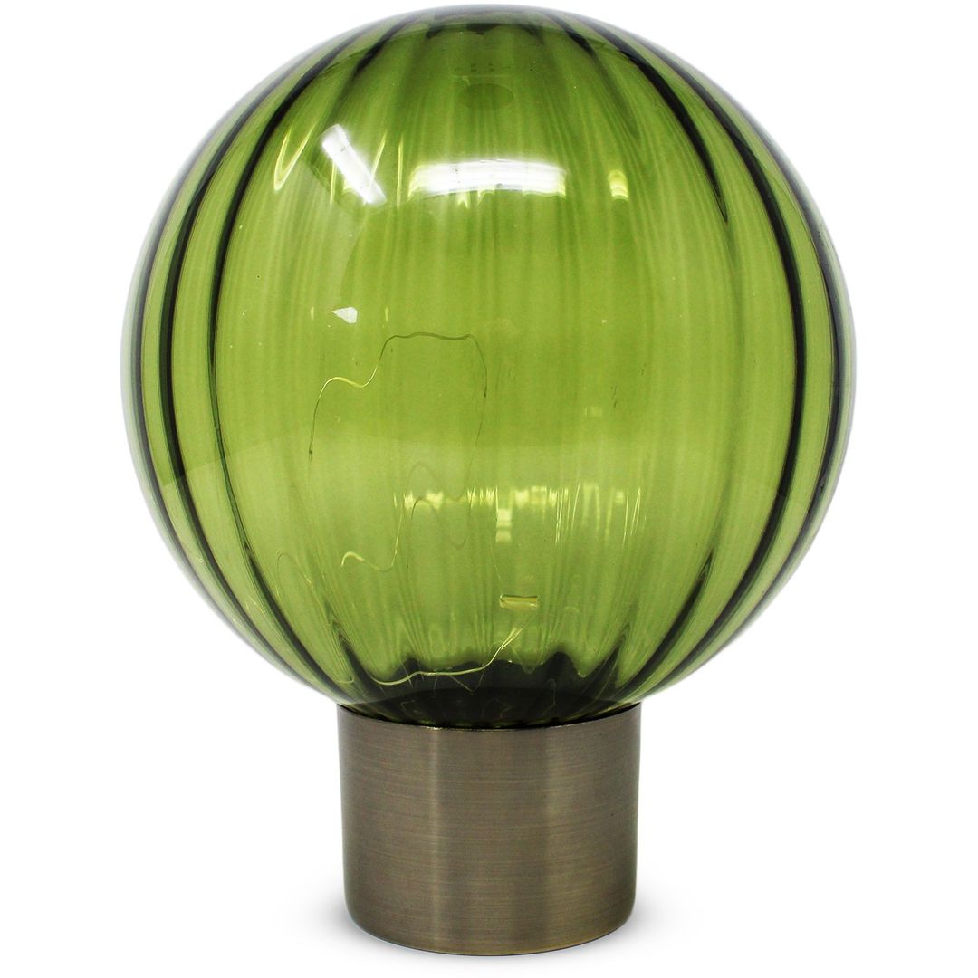 Glass Ball Lamp - Green - Image 1