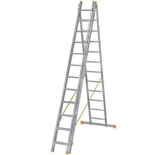 Werner Werner ExtensionPLUS™ X4 3.53m Triple Section Combination Ladder - Image 1