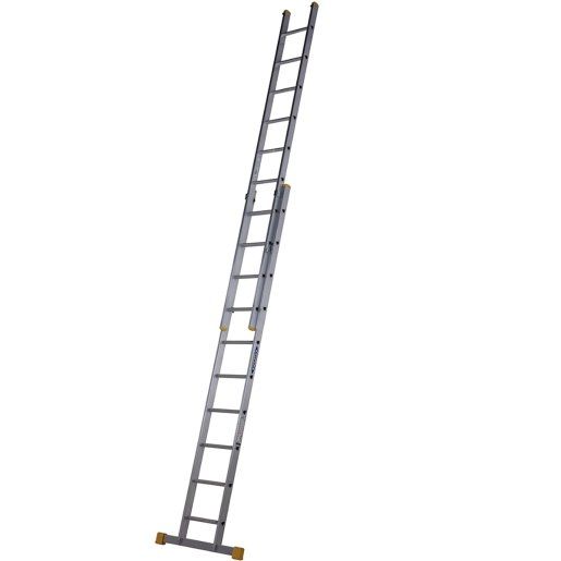 Werner Werner 3.0m - 4.9m Box Section Double Extension Ladder - Image 1