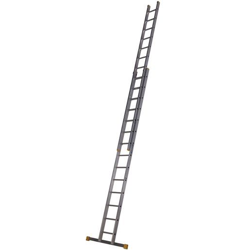 Werner Werner 4.1m - 7.1m Box Section Double Extension Ladder - Image 1