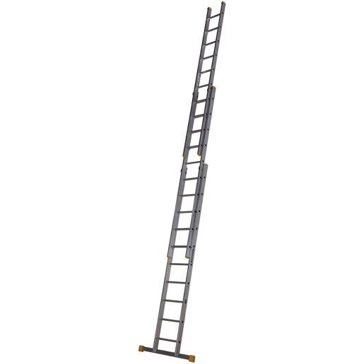 Werner Werner 2.97m - 6.8m Box Section Triple Extension Ladder - Image 1