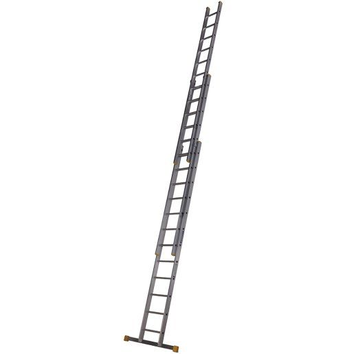 Werner Werner 3.5 - 8.5m Box Section Triple Extension Ladder - Image 1