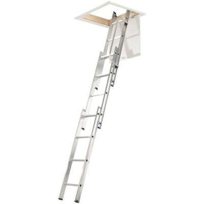 Werner Werner 3 Section Loft Ladder with Handrail