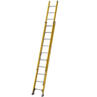 Werner Werner 3.1m Alflo Fibreglass Trade Double Extension Ladder