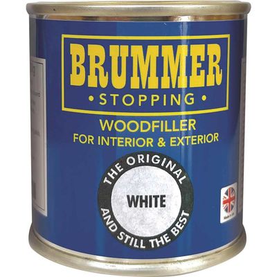 Brummer Wood Filler White 250g