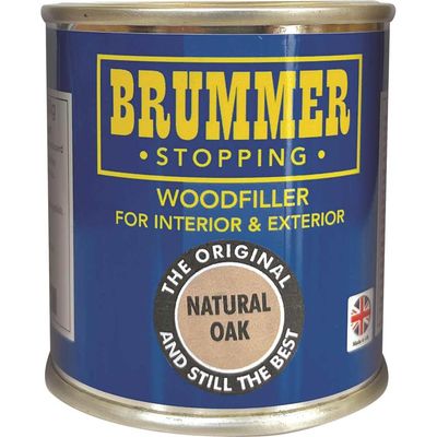 Brummer Wood Filler Natural Oak 250g