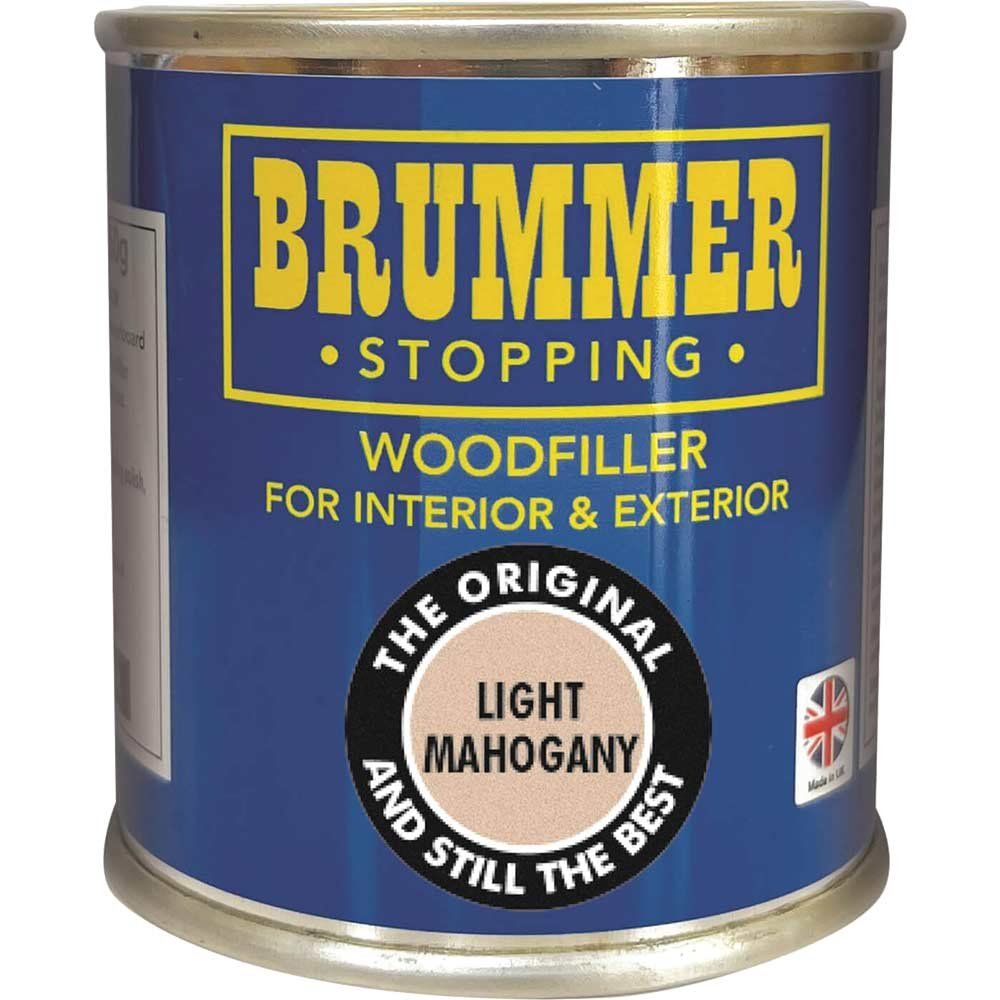 Brummer Wood Filler Light Mahogany 250g - Image 1