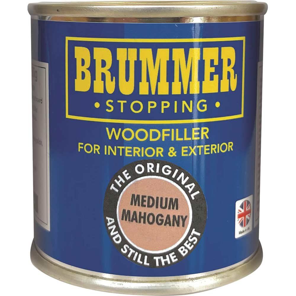 Brummer Wood Filler Medium Mahogany 250g - Image 1