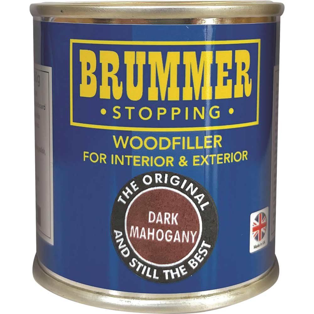 Brummer Wood Filler Dark Mahogany 250g - Image 1