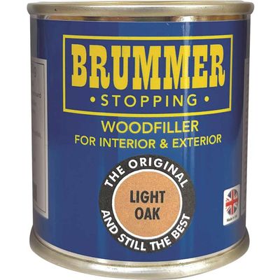 Brummer Wood Filler Light Oak 700g