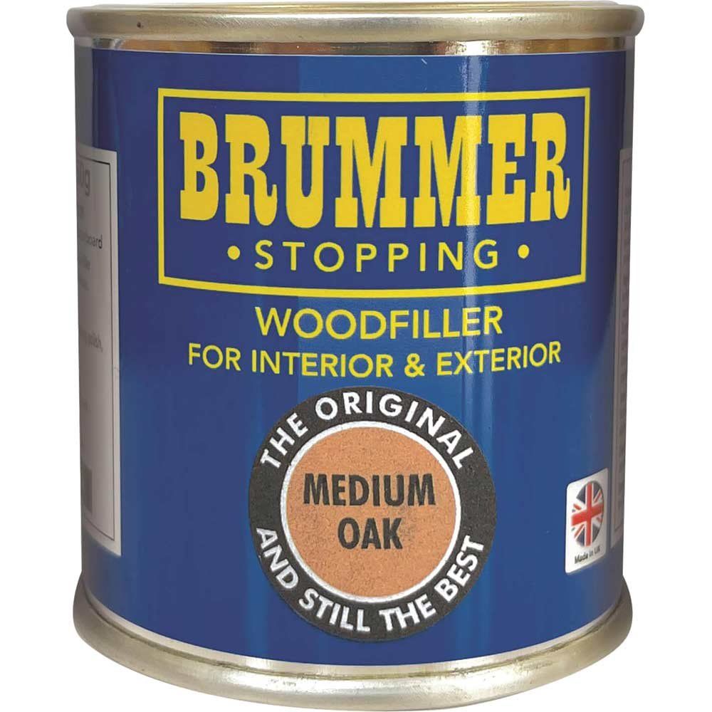 Brummer Wood Filler Medium Oak 700g - Image 1