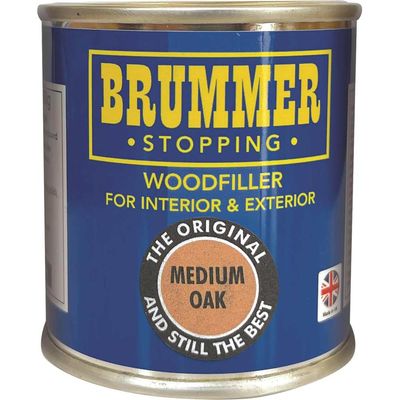 Brummer Wood Filler Medium Oak 700g