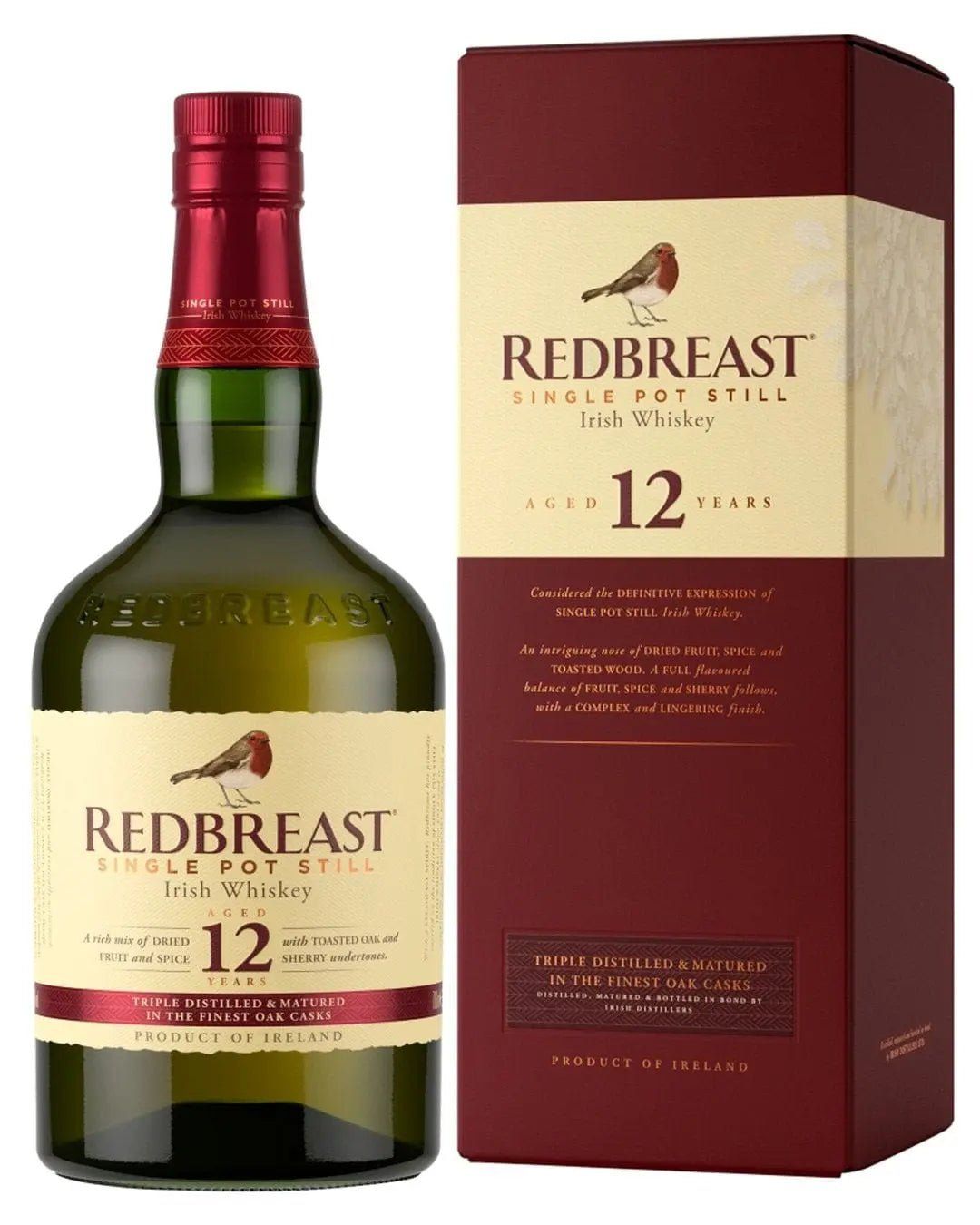 Redbreast 12 Year Old Single Pot Still Irish Whiskey - Image 1