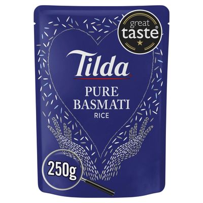 Tilda Microwave Pure Basmati Rice 250g - Thumbnail 2
