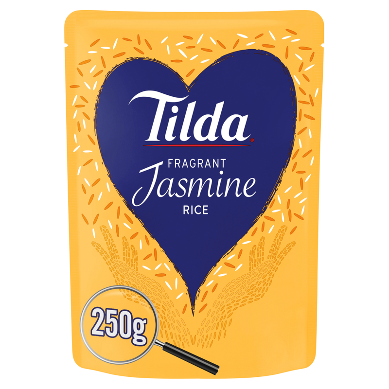 Tilda Microwave Fragrant Jasmine Rice 250g - Image 1