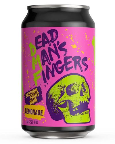Dead Man’s Fingers Passion Fruit Rum with Lemonade, 330 ml - Thumbnail 2