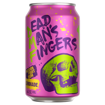Dead Man’s Fingers Passion Fruit Rum with Lemonade, 330 ml