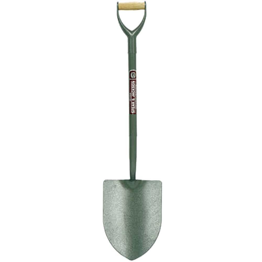 Spear and Jackson Neverbend Steel Round Mouth Contractors Shovel - Image 1