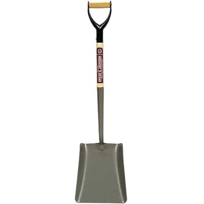 Spear and Jackson Neverbend Solid Socket Square Mouth Contractors Shovel