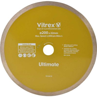 Vitrex 103412 Ultimate Diamond Blade 200Mm