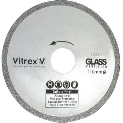 Vitrex 103417 Glass Diamond Blade 110Mm
