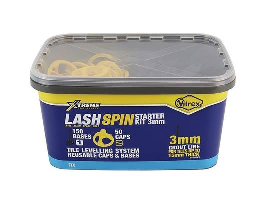 Vitrex LASHSK3 Lashspin Starter Kit 3Mm