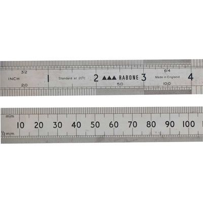 Stanley 64R Engineers Steel Rustless Rule 12" / 300mm