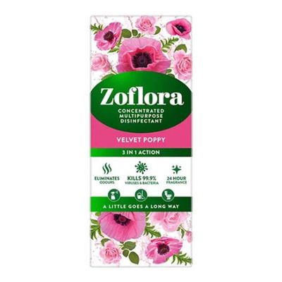 Zoflora Concentrated Multipurpose Disinfectant - Velvet Poppy