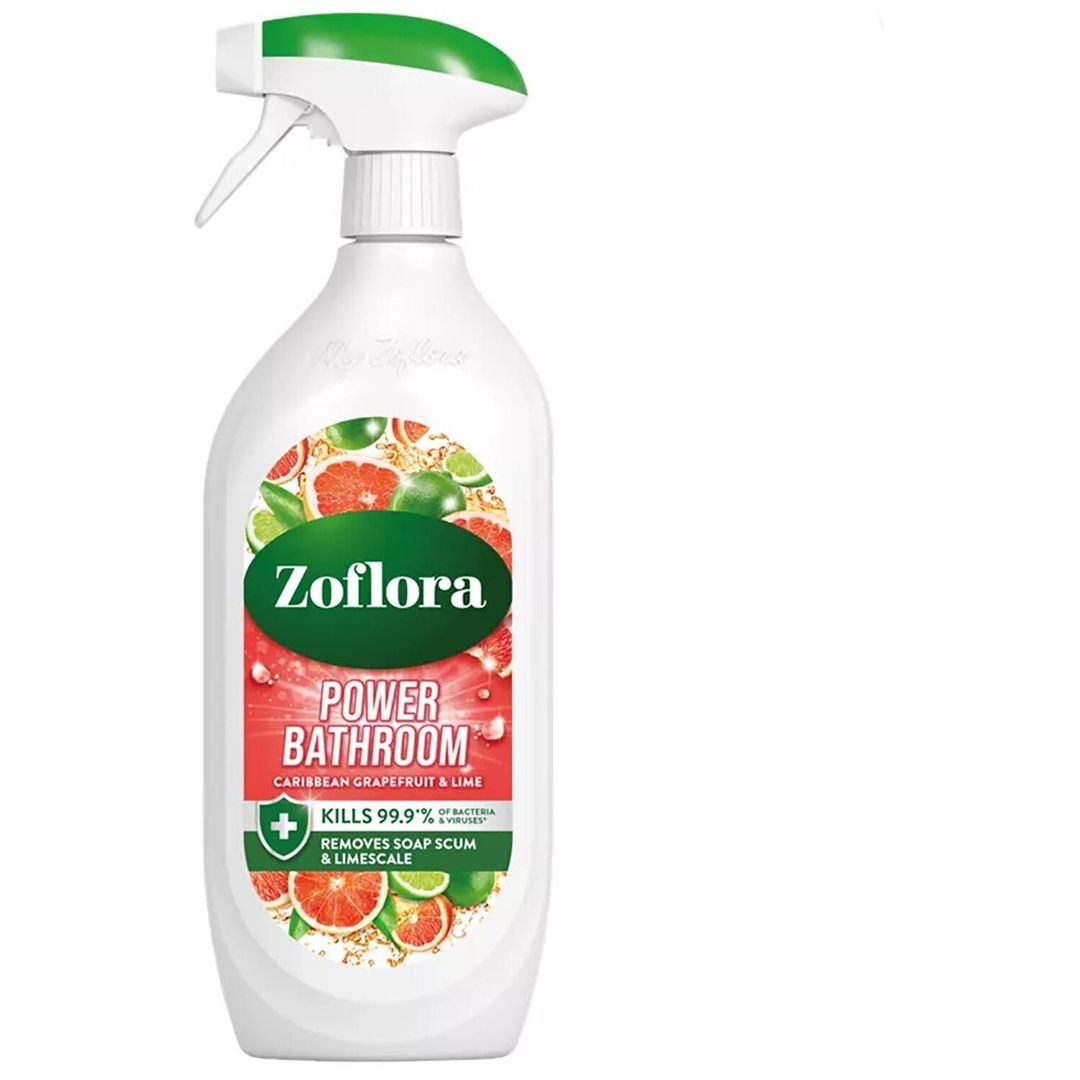 Zoflora Power Bathroom Spray 800ml - Multicolour / Caribbean Grapefruit and Lime - Image 1