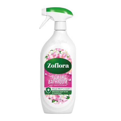 Zoflora Power Bathroom Cleaner Sweet Freesia & Jasmine 800ml
