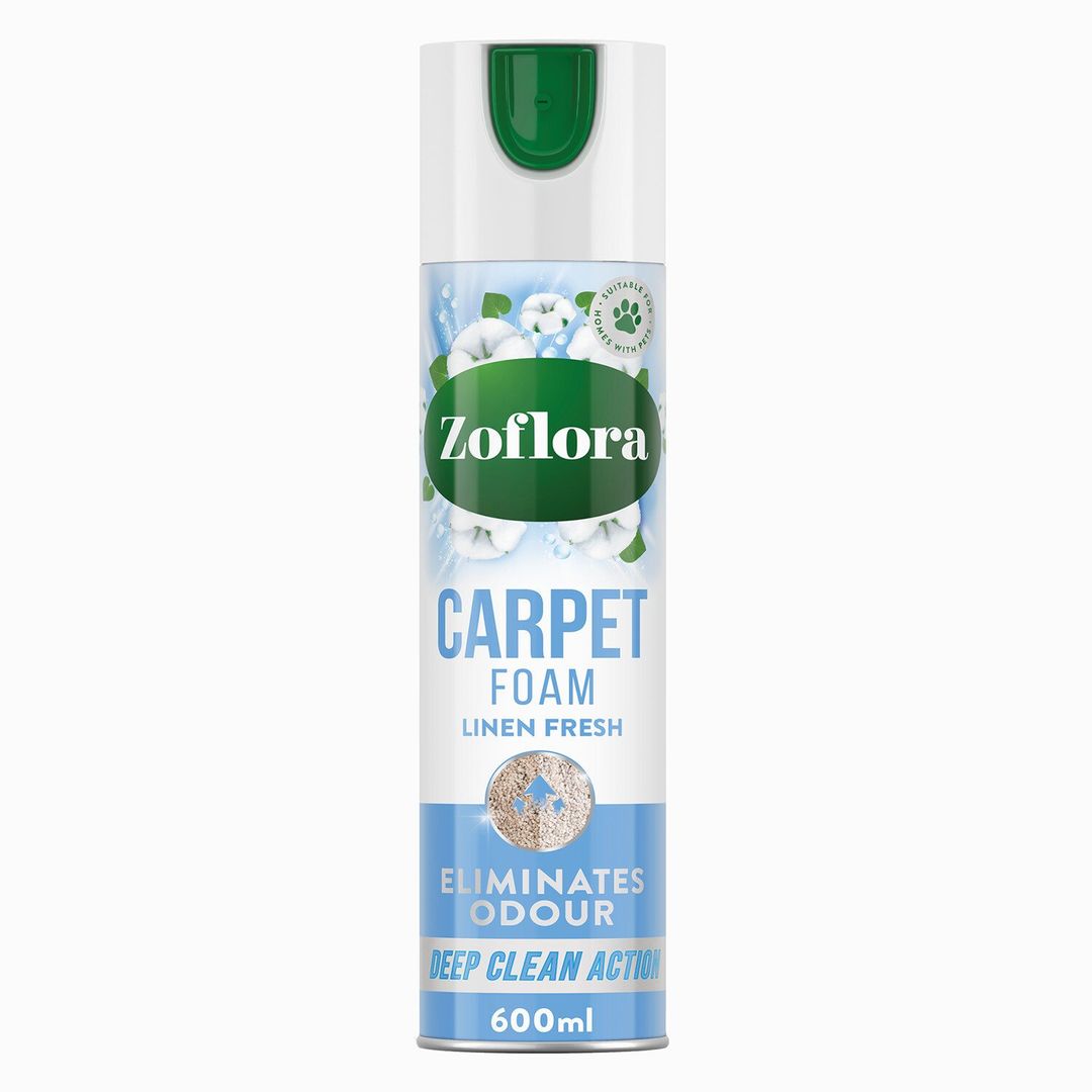 Zoflora Carpet Foam - Linen Fresh - Image 1