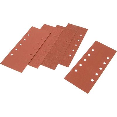 Black and Decker Piranha Punched 1/2 Sanding Sheets 115mm x 280mm Assorted Pack of 5