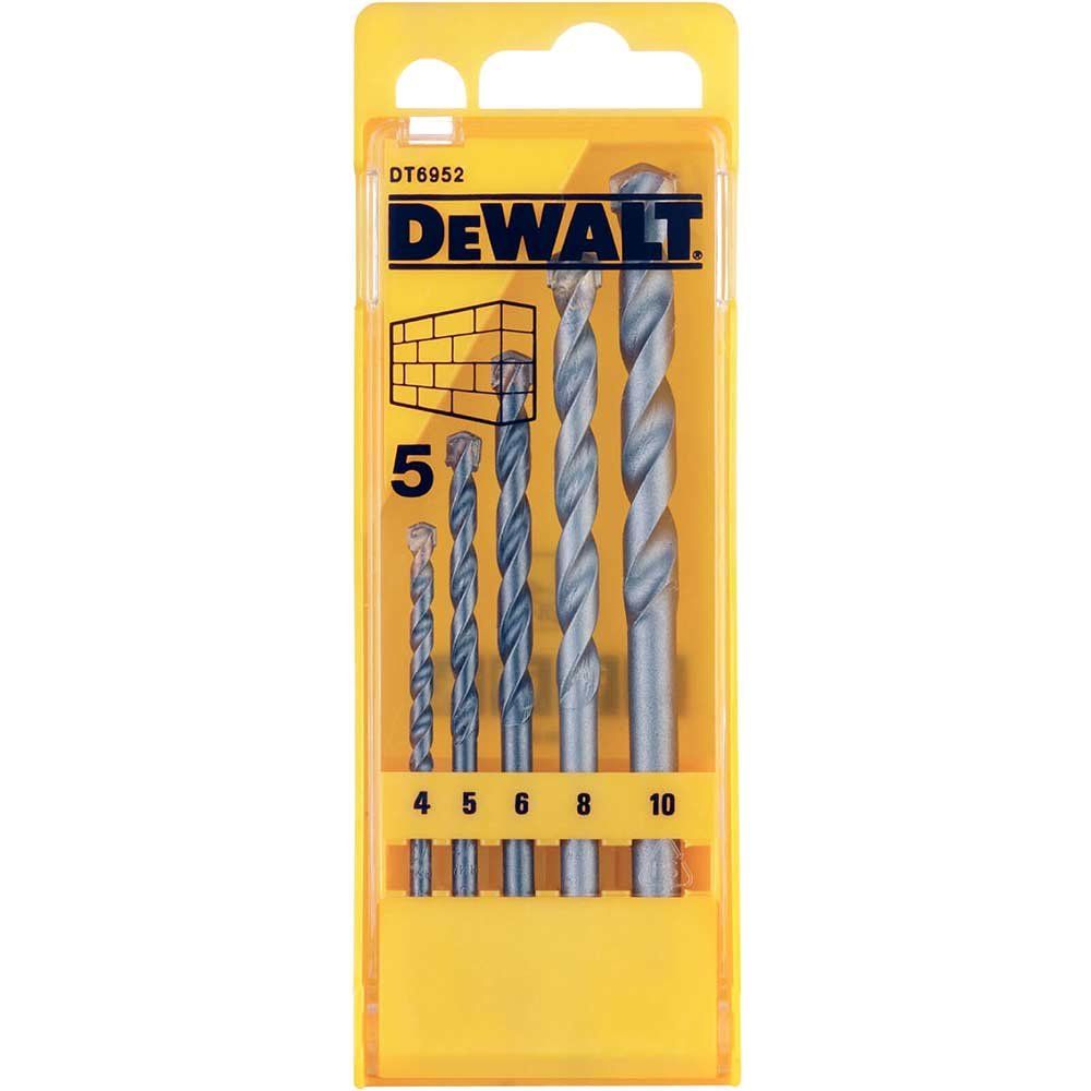 Dewalt DT6952-QZ Masonry Drill Set. 5 Piece - Image 1