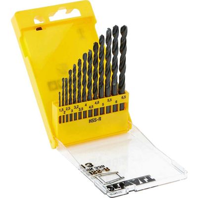 Dewalt DT5912-QZ Dt5912 Hss Jobber Drill Bit Set 13 Piece