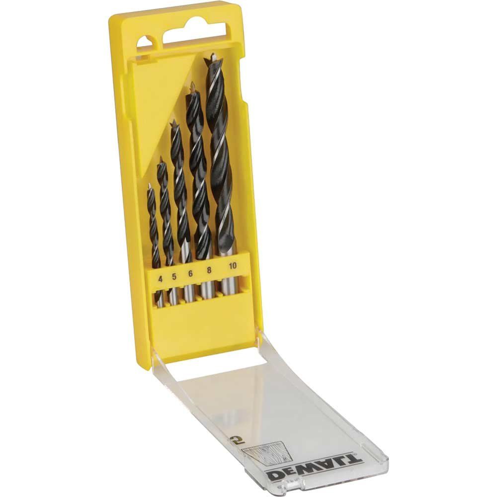Dewalt DT4535-QZ Brad Point Drill Bit Set 5 Piece - Image 1