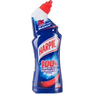 Harpic Original Limescale Remover Toilet Cleaner 750ml - Thumbnail 2