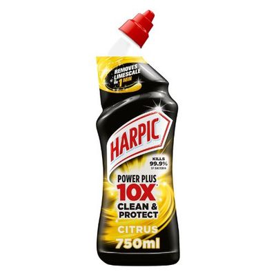 Harpic Power Plus Clean & Protect 10x Citrus 750ml - Thumbnail 2