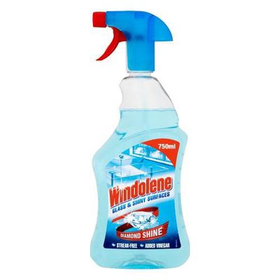 Windolene Diamond Shine Glass & Shiny Surfaces Cleaner 750ml - Thumbnail 2