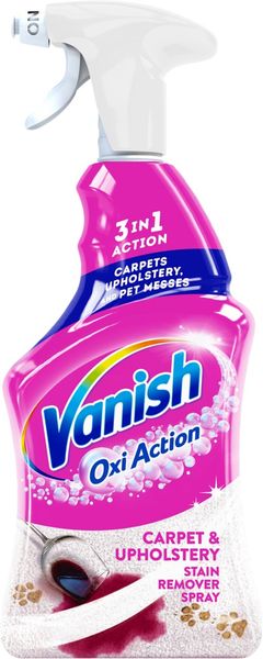 Vanish Gold Oxi Action Carpet Care & Upholstery Spot On Spray, 500ml - Thumbnail 2