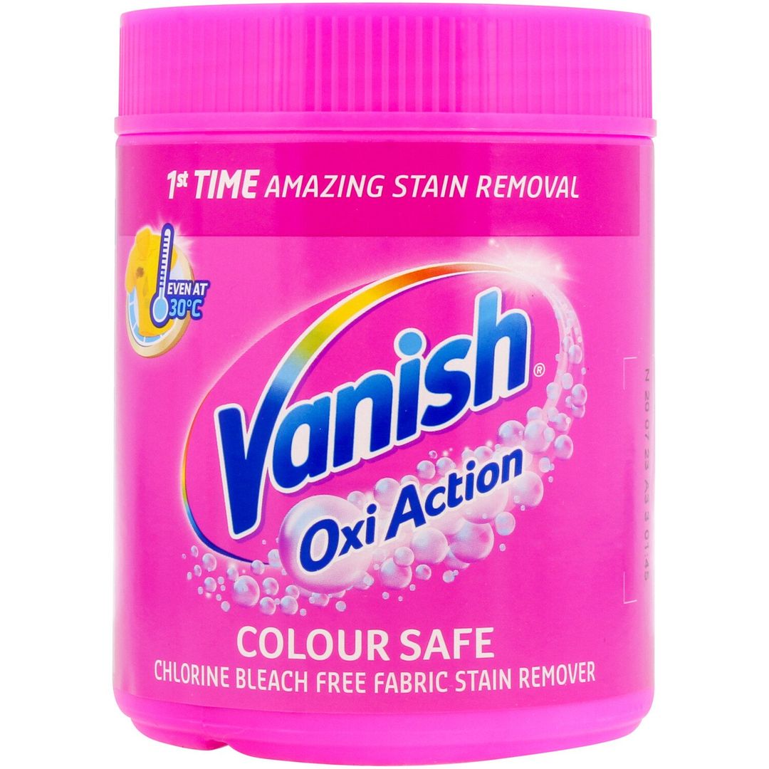 Vanish Oxi Action Colour Safe Powder - Pink - Image 1