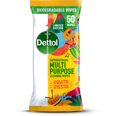 Pack of Dettol Wipes - Fruity Fiesta / 50 - Thumbnail 2